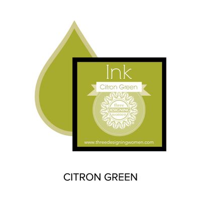 Citron Green Replacement Inkpad for Custom Stamps