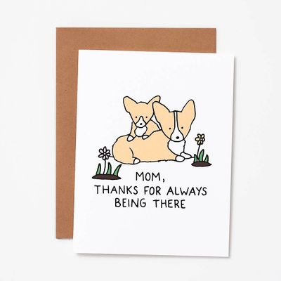 Corgi Mother's Day Card