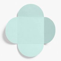 5.25" Square Pool Petal Envelopes