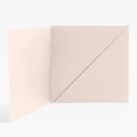 5.5" Square Luxe Cream Diagonal Folders