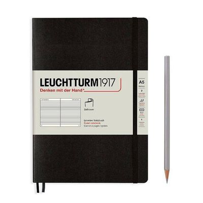 Leuchtturm Ruled Page Softcover Medium Notebook