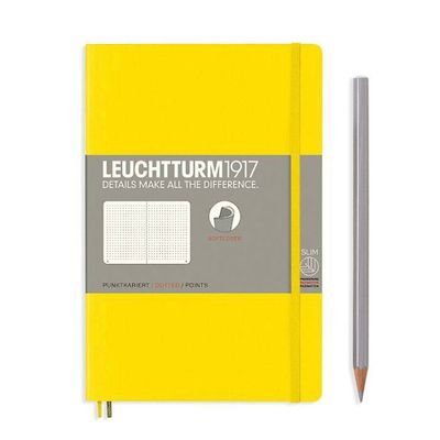 Leuchtturm Lemon Dotted Page Softcover Paperback Notebook