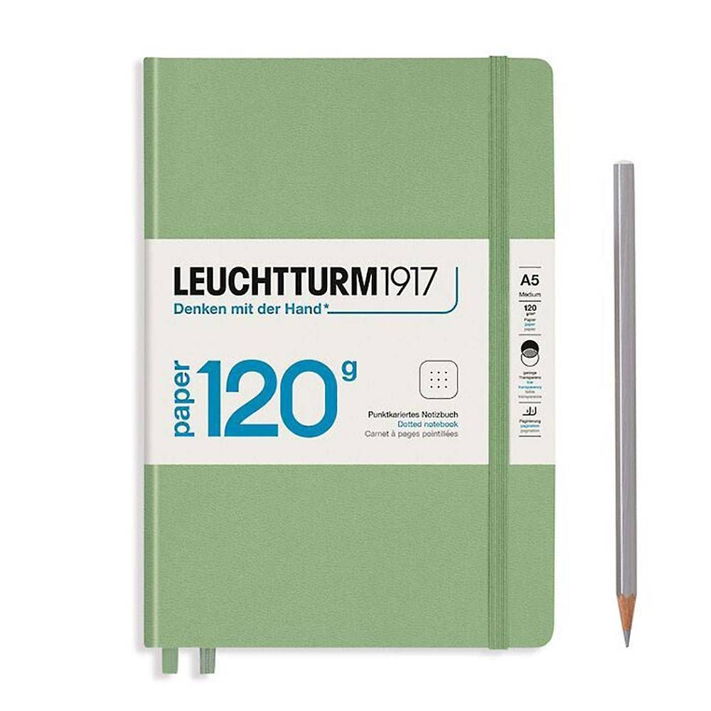 Leuchtturm Powder Dotted Page Hardcover Medium Notebook