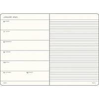 2025 Leuchtturm1917 Black Weekly Planner