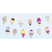 Ice Cream Cones Garland Kit