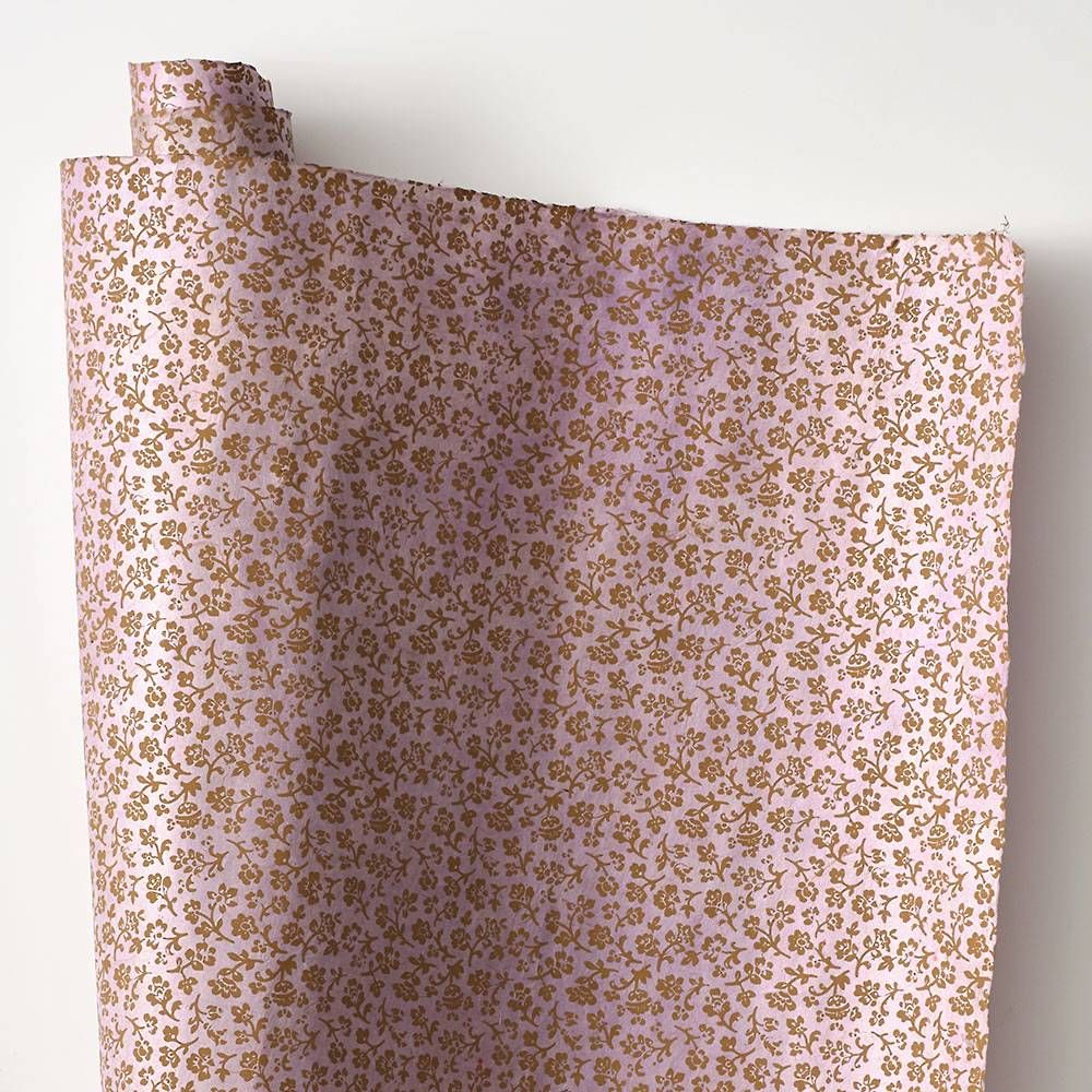 Lavender Wild Dove Florals Handmade Paper