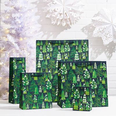 Snowy Trees Gift Bags