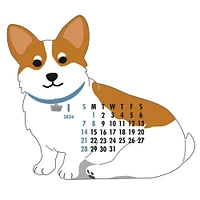 2024 Welsh Corgi Desk Calendar