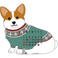 2025 Welsh Corgi Desk Calendar