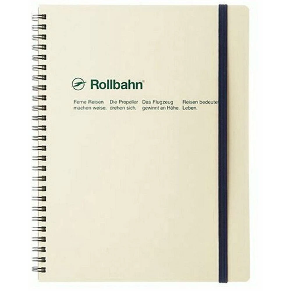 Cream Delfonics Rollbahn Spiral Notebook