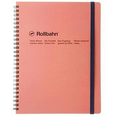 Blush Pink Delfonics Rollbahn Spiral Notebook