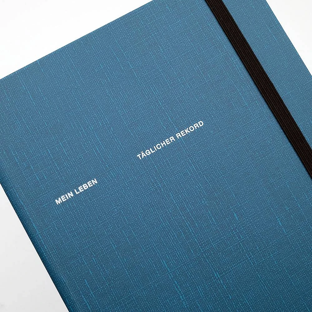 2025 Mein Leben Navy Weekly Planner