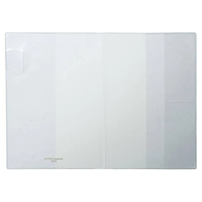 A5 Clear Translucent Journal Cover