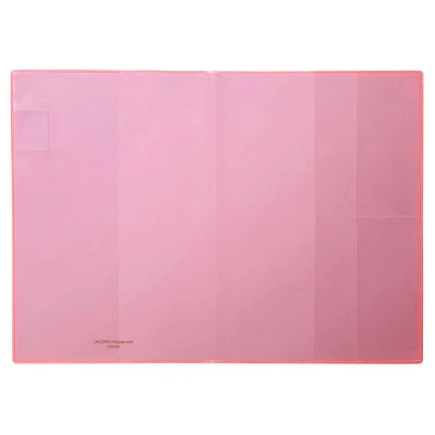 A5 Pink Translucent Journal Cover