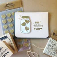 Canning Jar Rubber Stamp