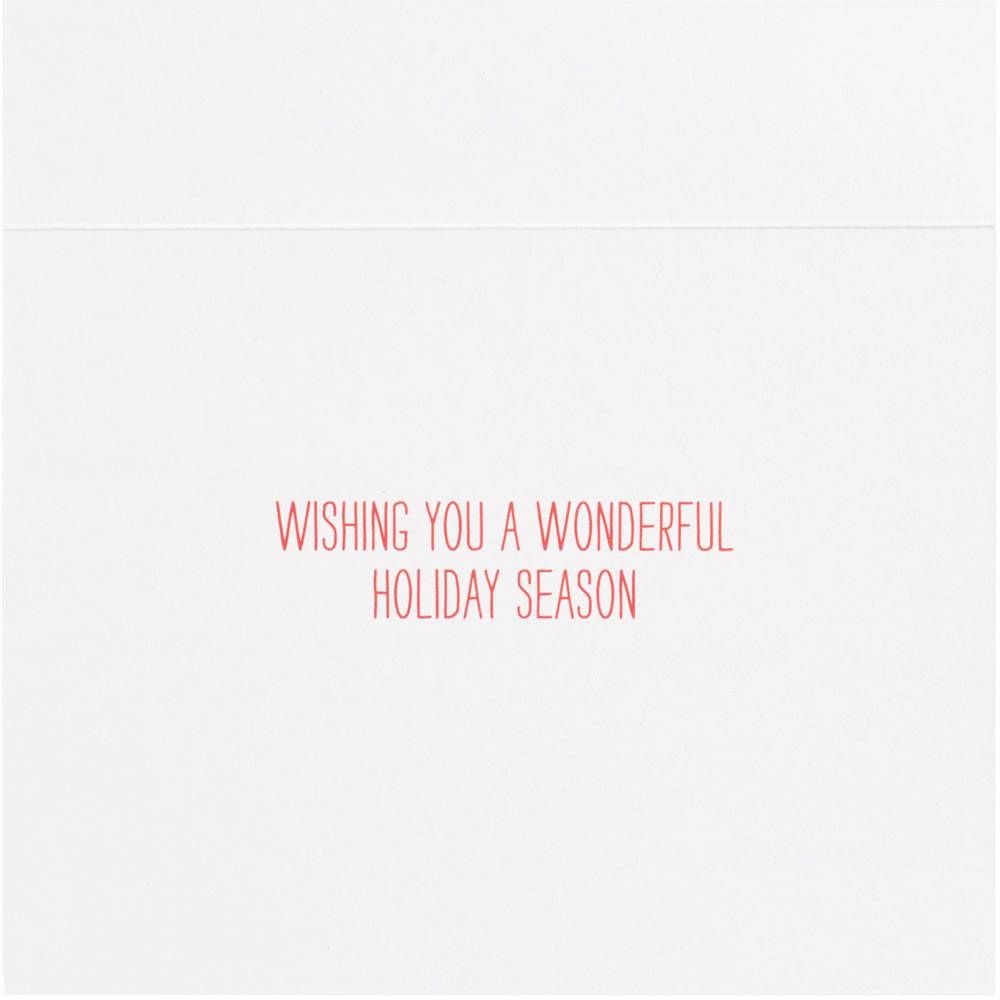 Glitter Holiday Village Card Set