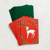 Reindeer Merry Christmas Cards