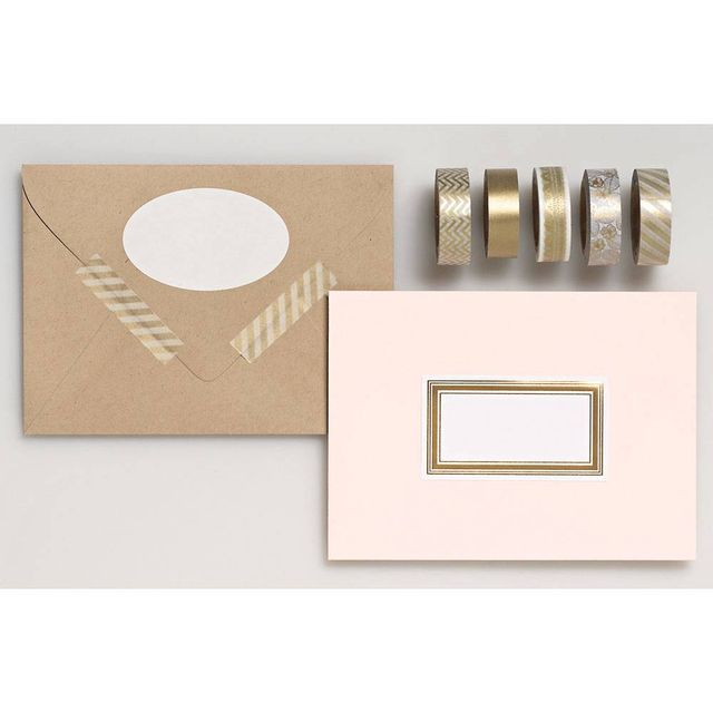 Paper Source Metallic Washi Tape Set