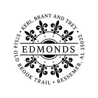 Edmonds Repeat Custom Stamp