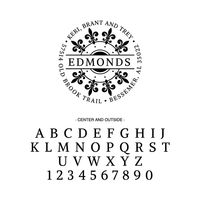 Edmonds Repeat Custom Stamp