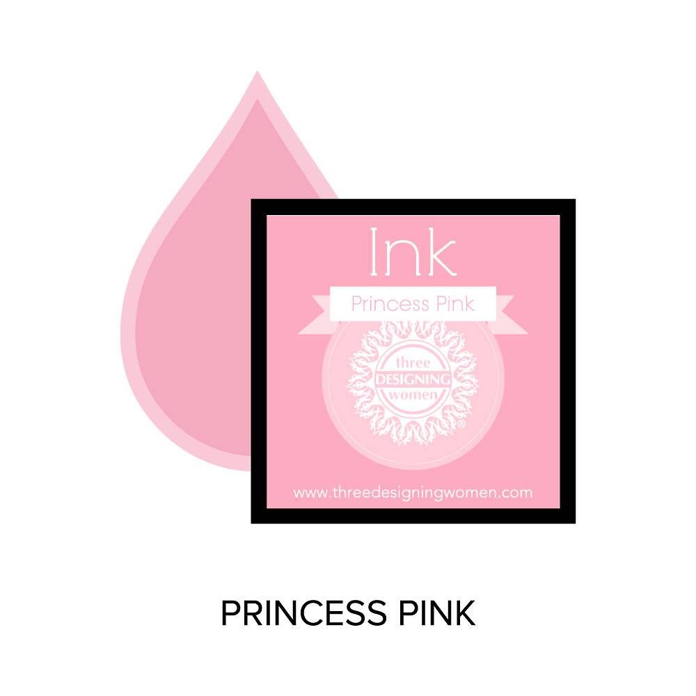 Princess Pink Replacement Inkpad for Custom Stamps