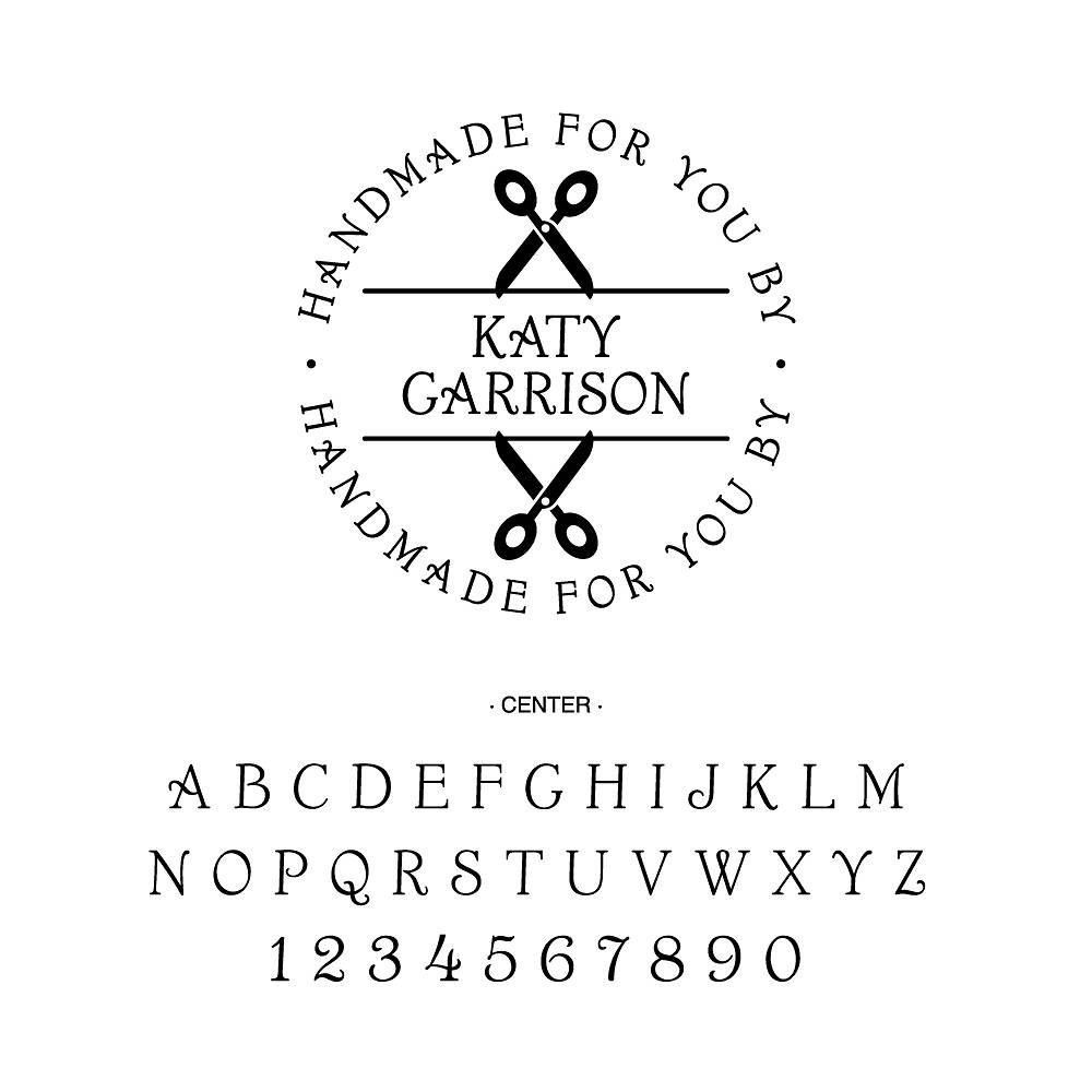 Handmade for You Custom Stamp