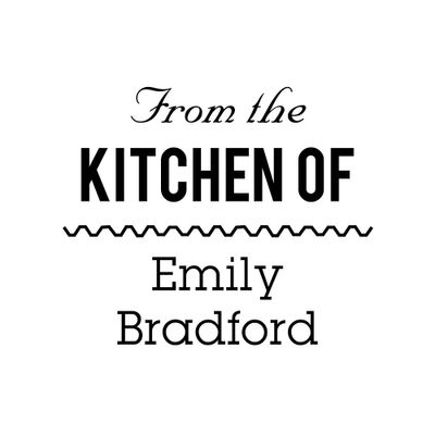 Kitchen Stamp Edge Custom Stamp