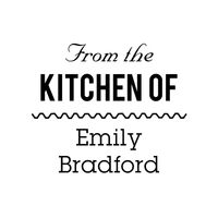 Kitchen Stamp Edge Custom Stamp