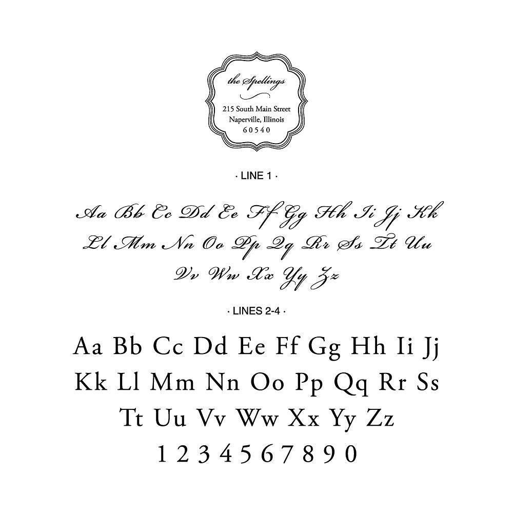 Sterling Custom Stamp