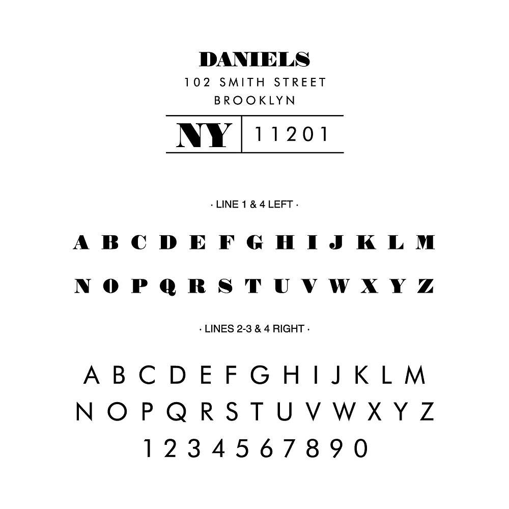 Ticket Custom Stamp