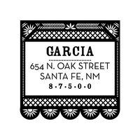 Papel Picado Custom Stamp