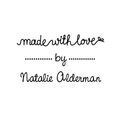 Made with Love Script Custom Stamp