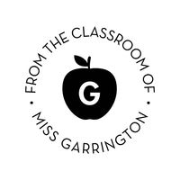 Classroom Apple Custom Stamp