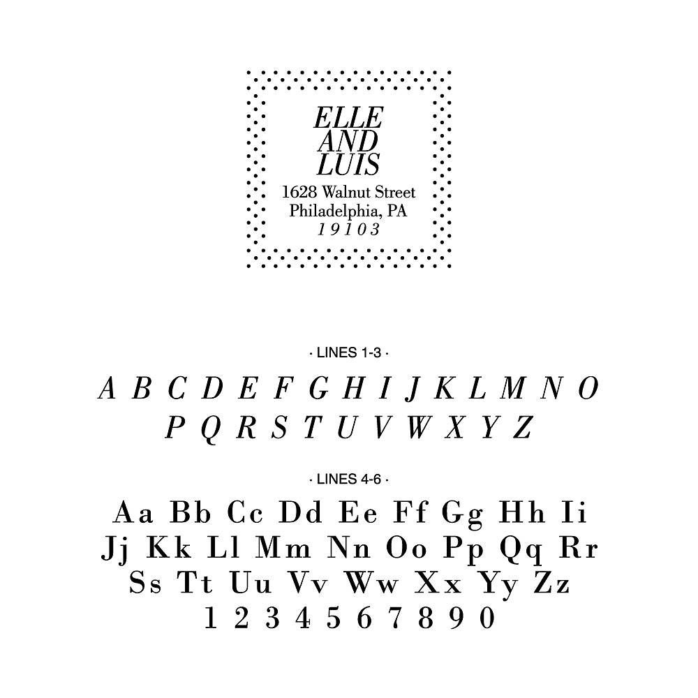 Colette Custom Stamp