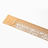 Midori Clip Ruler in Copper