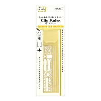 Midori Clip Ruler in Gold