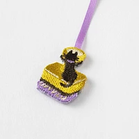 Midori Embroidery Cat Bookmark