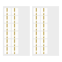 Midori Index Labels: Chiratto Gold