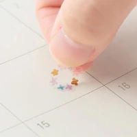 Midori Stickers - Date Twinkling Pastel