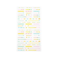 Midori Stickers - Pastel Arrows