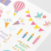 Midori Stickers - Anniversaries and Birthdays