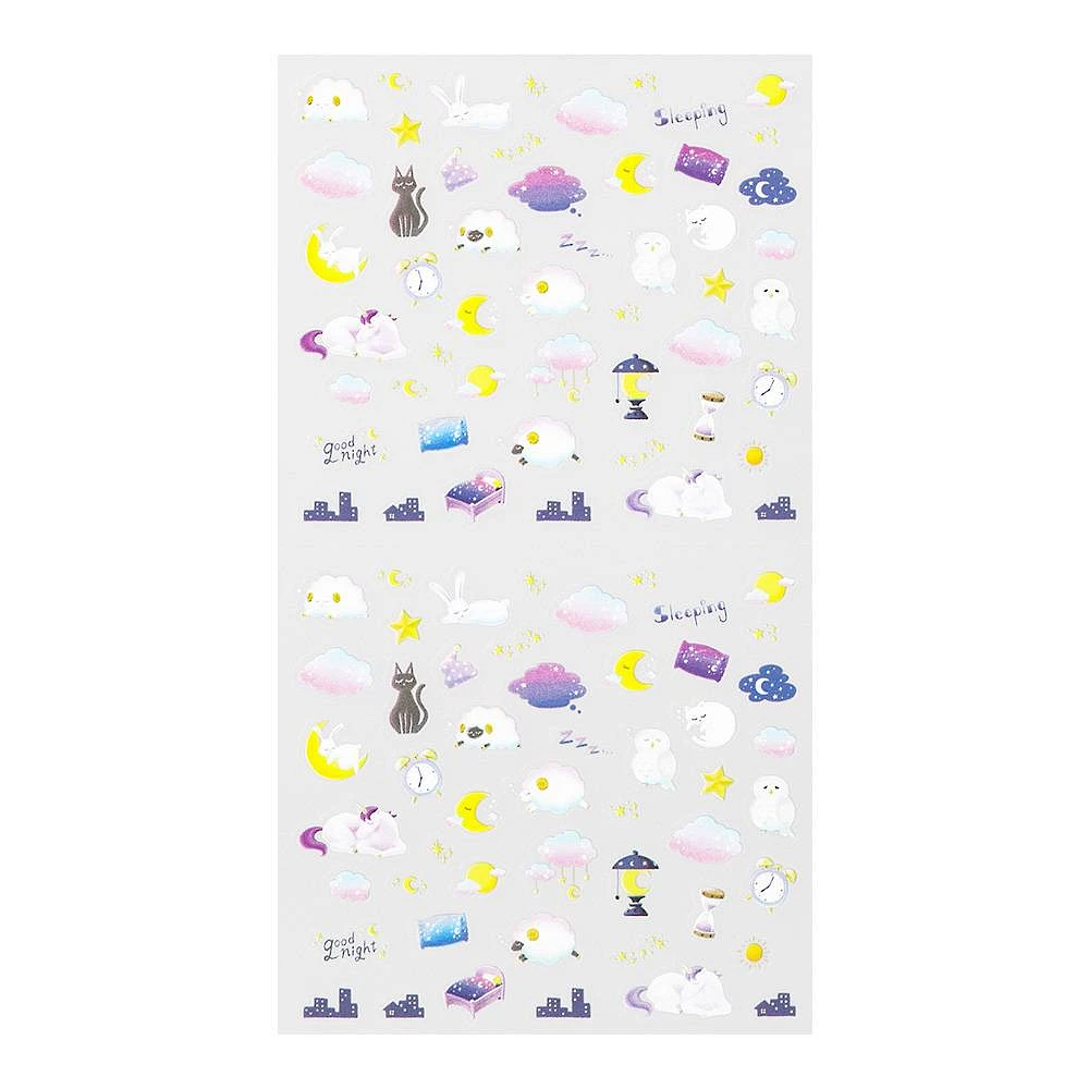 Midori Stickers - Health and Sleep