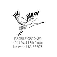 Crane Custom Stamp