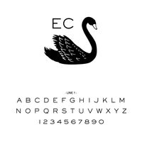 Swan Custom Stamp