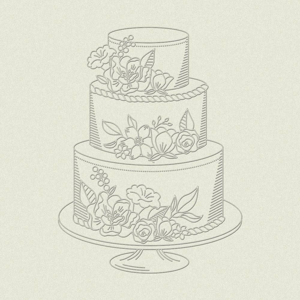 Wedding Cake Embosser