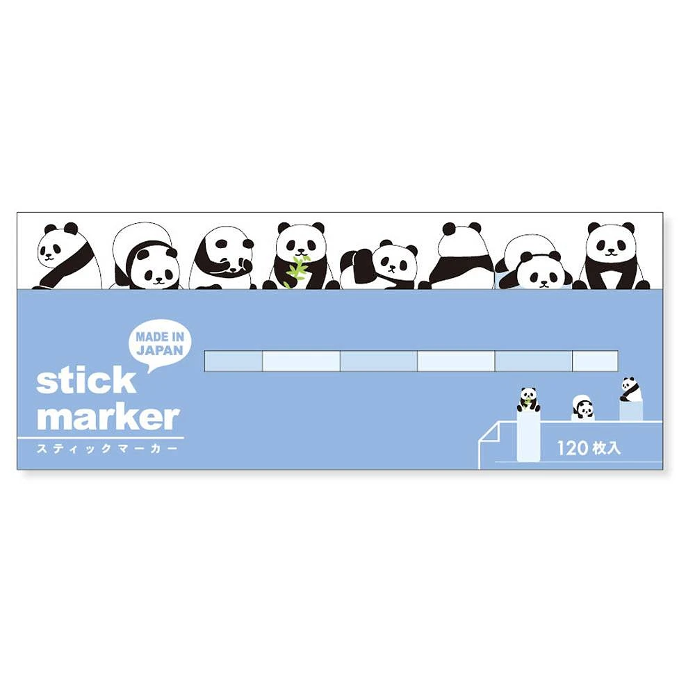 Mindwave Pandas Stick Page Markers