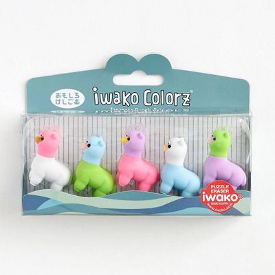 Llama Erasers