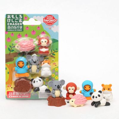 Kawaii Animals Erasers