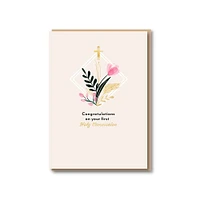 First Holy Communion Card