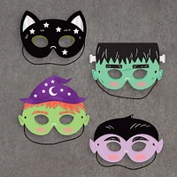 Halloween Masks Paper Craft Kit